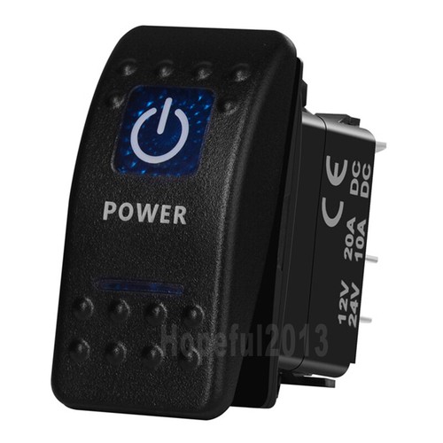 Interruptor basculante LED azul para coche barco ARB/CARLING/NARVA ESTILO 12V-24V impermeable - Imagen 59 de 67