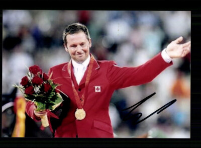 Eric Lamaze Kanadischer Reiter Olympiasieger 2008 Original Signiert + A  242499
