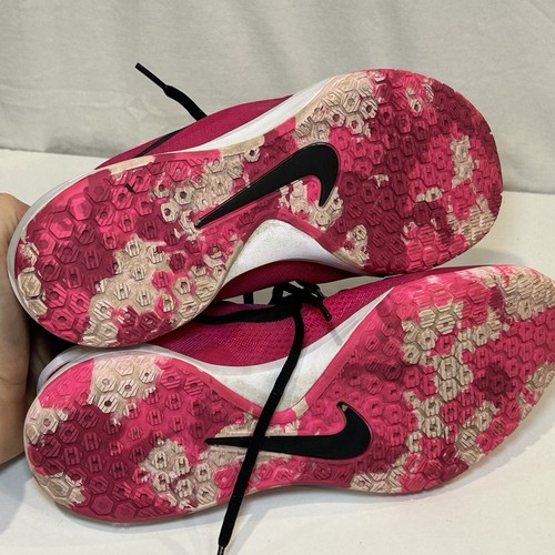 2015 Nike HyperChase “Think Pink” Kay Yow BCA Vivid Pink 705363-602 Men’s Sz 9 - Picture 5 of 6