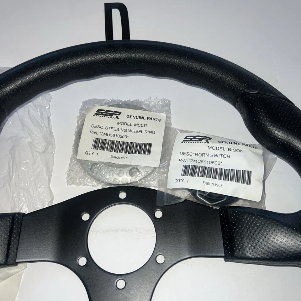 SSR Steering wheel kit Black, MG-201027F07 NEW - Image 3 of 4
