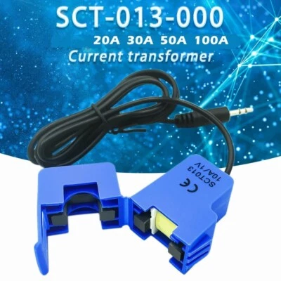 20/30/50/100A SCT-013-000 Non-Invasive AC Current Sensor CT Clamp From SYDNEY
