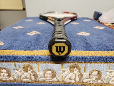 Wilson BLX Khamsin-Five 98 in Nice Condition (4 1/4 L2 Grip) | eBay