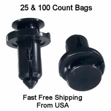 Bumper Push Clip Retainer Fits Nissan 01553-09241 Auveco 19246 Subaru 57728AC090