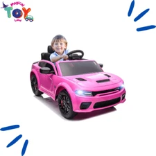 12V Kids Ride on Car Licensed Dodge Charger Electric Car for Kids with Remote