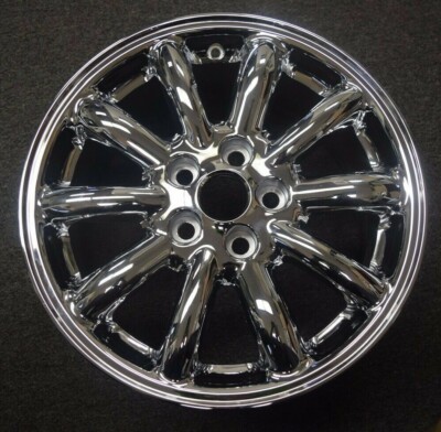 00 01 02 03 JAGUAR S TYPE OEM WHEEL RIM CHROME 16X7.5 59702 XR822976 XR831007AB