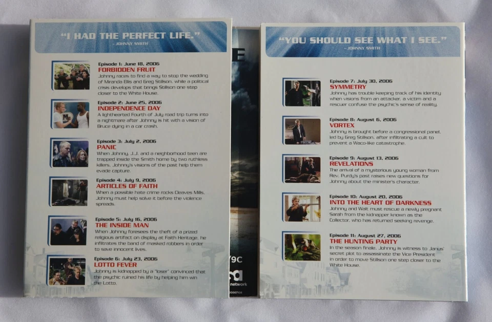 The Dead Zone Season 5 Five (2006) (3-Disc DVD Set, 2007, Widescreen, Extras) - Image 3 of 4