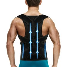 Posture Corrector Upper Back Brace Support Shoulder Clavicle Straightener Relief