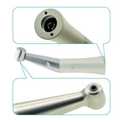 China Dental Fx25 1:1 Contra Angle Low Speed Handpiece External Water Spray Dental Low Speed