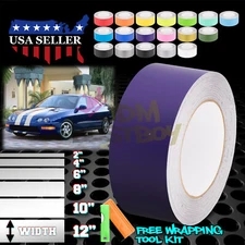 Matte Color Racing Stripes Vinyl Wrap Decals For Acura Integra Stripe 25FT/50FT