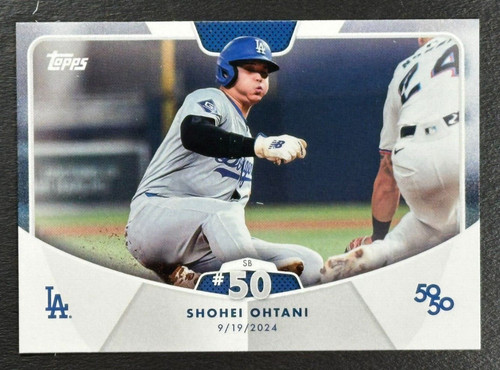 2024 Topps Shohei Ohtani 50/50 SB #50 Dodgers