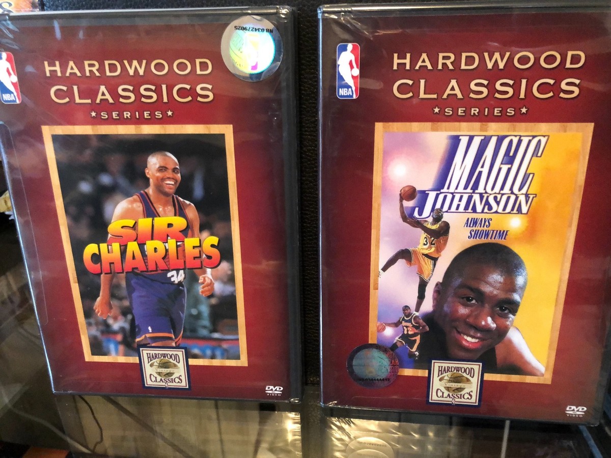Hardwood Classics Series: Sir Charles Barkley Magic Johnson (DVD) 2-DVDS!  NEW!