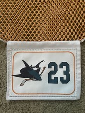 San Jose Sharks Team Issue Laundry Bag - Barclay Goodrow