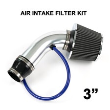 3 Cold Air-intake Filter Induction Pipe Power Flow Hose System Accessories Kits