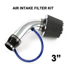 3" Cold Air Intake Filter Induction Pipe Power Flow Hose System Accessories Kits
