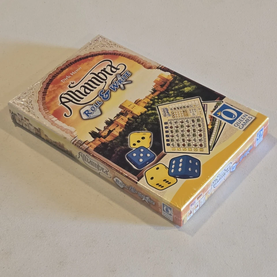 Alhambra - Roll & Write BOARD GAME 2020 QUEEN GAMES - AGES 8+ - BRAND NEW SEALED - Image 4 of 4