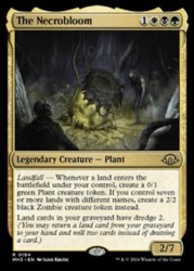 The Necrobloom 194 Rare Modern Horizons 3 Foil