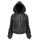 Nwt Beautiful Goth Steampunk Devil Fashion Xs 2 Toned Fleece Short Hoodie Coat!