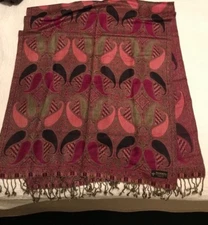 PASHMINA Scarf/Shaw/Wrap 70% Cashmere 30% Seta Purchased in Italy NEW