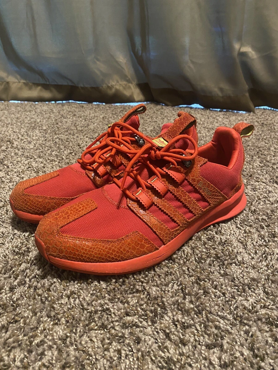 Adidas Sl Loop Red Croc Size 10.5 Good Condition