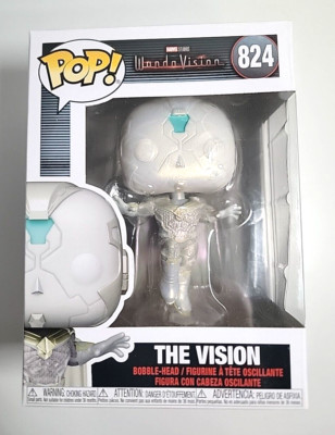 MINT Marvel WandaVision The Vision Funko Pop! Vinyl Figure #824