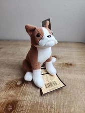 Vtg Stuffins Plush Boxer Stuffed Animal 1998 Licensed K9 Lumpy’s Canine Gang 5”