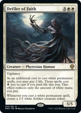 x1 Defiler of Faith R MTG Dominaria United M/NM, English