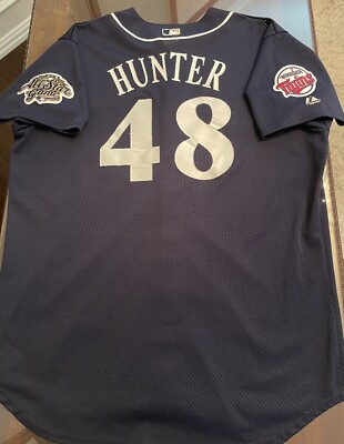 2002 ASG Torii Hunter Minnesota Twins Authentic Majestic MLB All Star Jersey 2XL