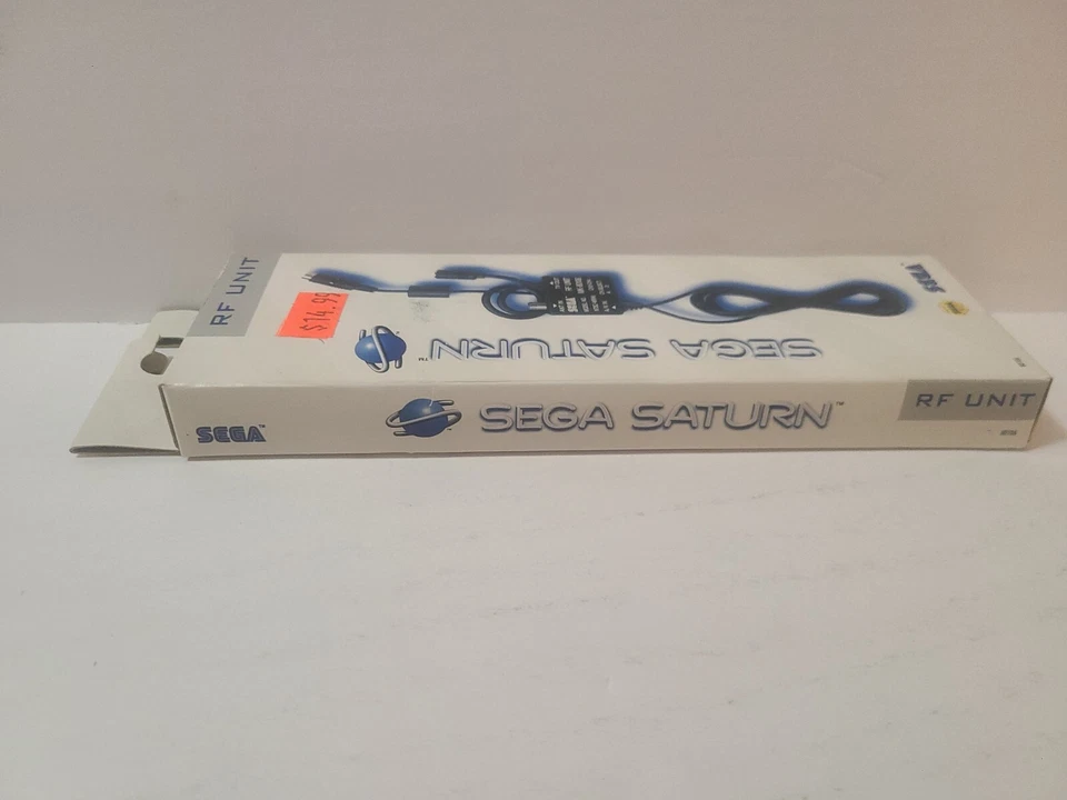 NEW IN BOX OFFICIAL SEGA SATURN RF RFU TV CORD AV SWITCH CABLE ORIGINAL MK-80106 - Image 3 of 4