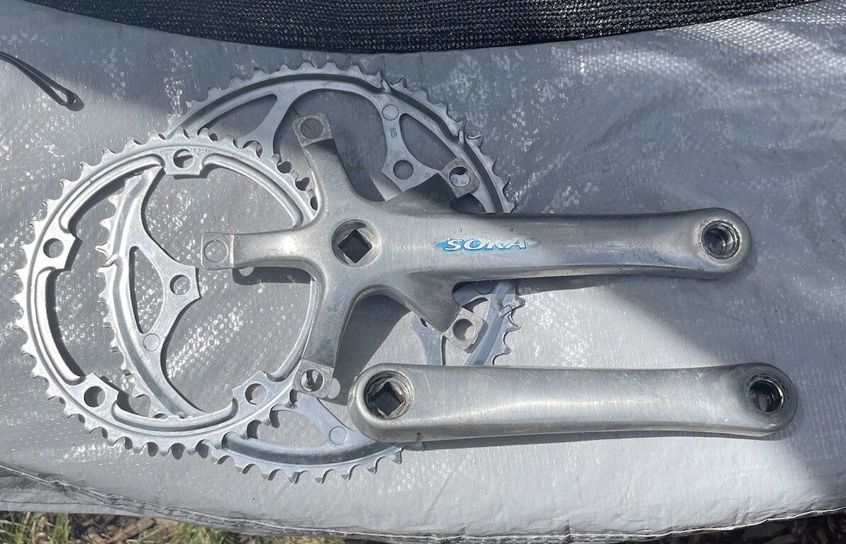 Shimano Sora 3300 Groupset crankset, shifters, derailleurs