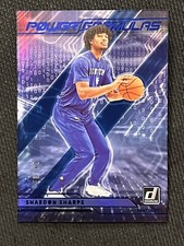 SHAEDON SHARPE 2022-23 Panini Chronicles Draft Picks POWER FORMULAS BLUE of /99