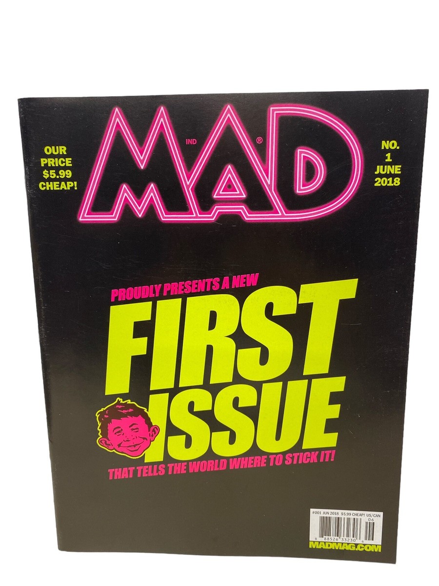 MAD Magazine #1 first printing 1st Issue 2018 Rare Middle Finger