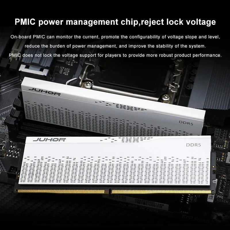 JUHOR Memoria Ram DDR5 RAM 16GB 32GB 5600MHz 6000MHz 6400MHz 6800MHz 7200MHz DI - Image 3 of 4