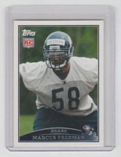 MARCUS FREEMAN Bears 2009 Topps Rookie Card #399 SP RC Notre Dame Coach QTY. rookie card picture