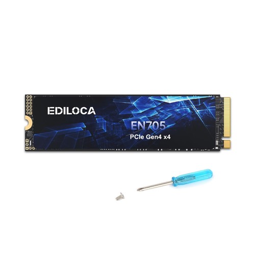 Ediloca 2TB M.2 NVMe SSD PCIe 4.0 For PS5 4800MB/S Internal Solid State Drive