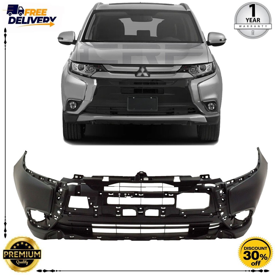 Bumper Cover Front For 2016-2018 Mitsubishi Outlander Primed