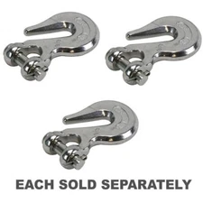 High Grade Stainless Steel Clevis Chain Heavy Duty Grab Hook Locking Split Pin