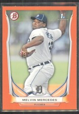 2014 Bowman Prospects Orange 1st Melvin Mercedes /250 #BP68