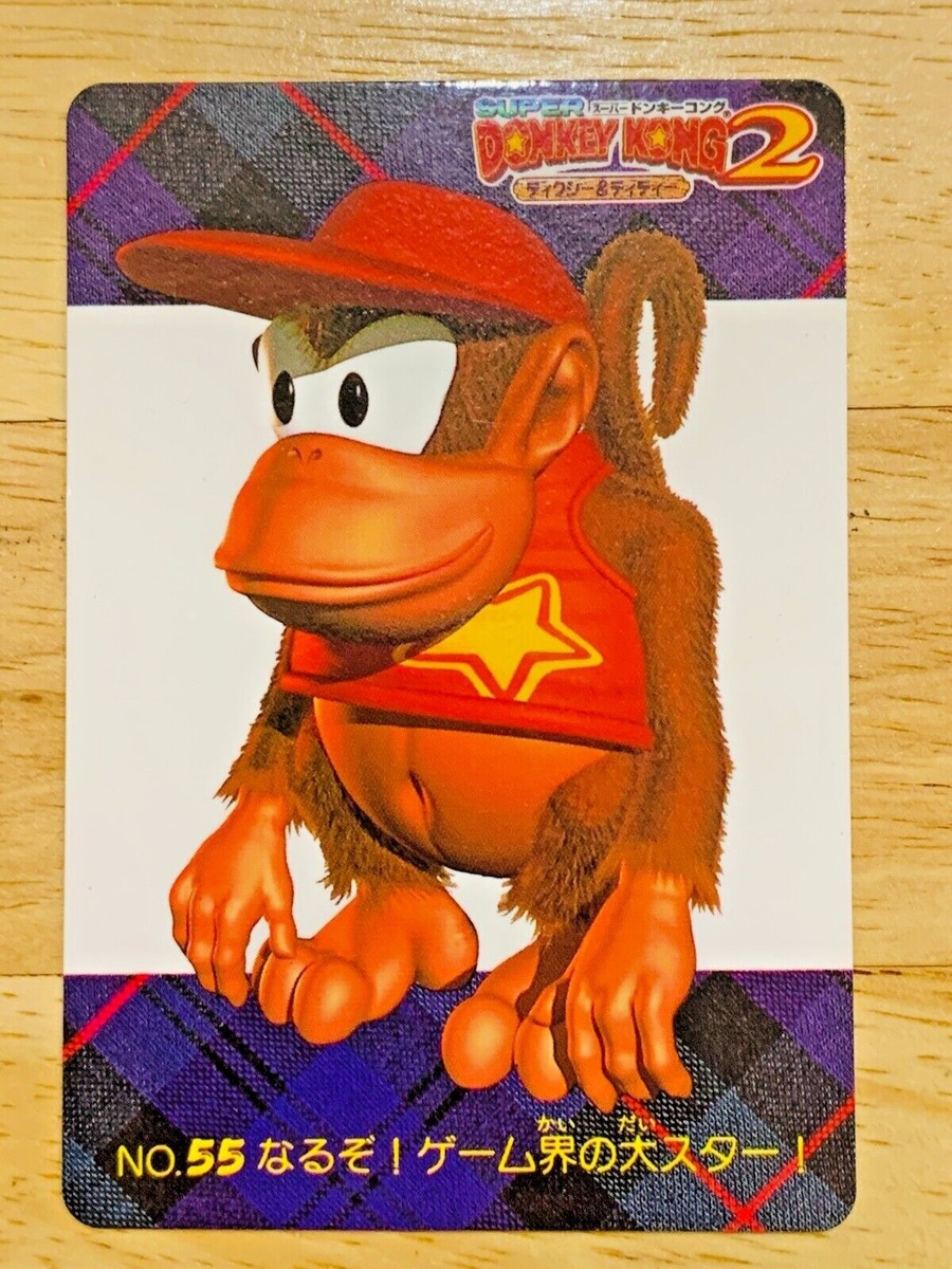 Diddy Kong No.55 DONKEY KONG Card Nintendo From Japan T-28 F/S | eBay