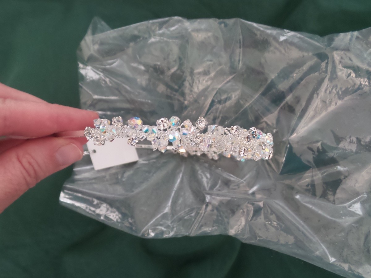 Jessica McClintock Wedding Crystal Bridal/Prom Headband Pre  display picture 3