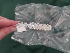 Jessica McClintock Wedding Crystal Bridal/Prom Headband Pre-owned with tag