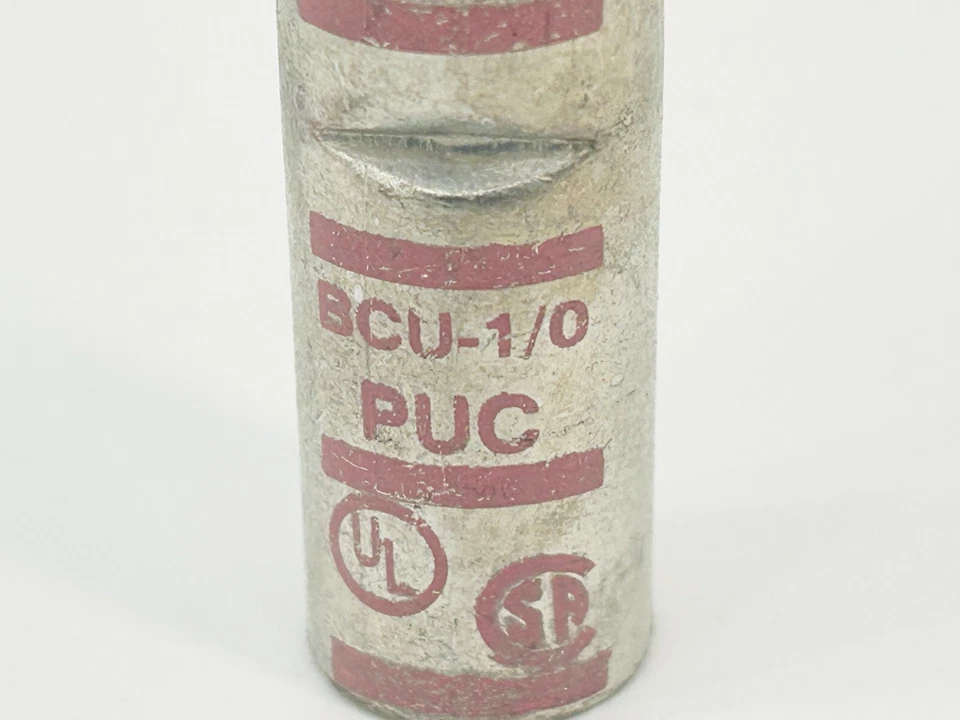 New Lot of 6 Penn Union BCU-1/0 Splice Connector 1/0 Pink - Image 2 of 4