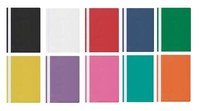 10 Schnellhefter Verschiedene Farben Je 1X Blau,Gelb,Weiß,Rot,GrüN ...