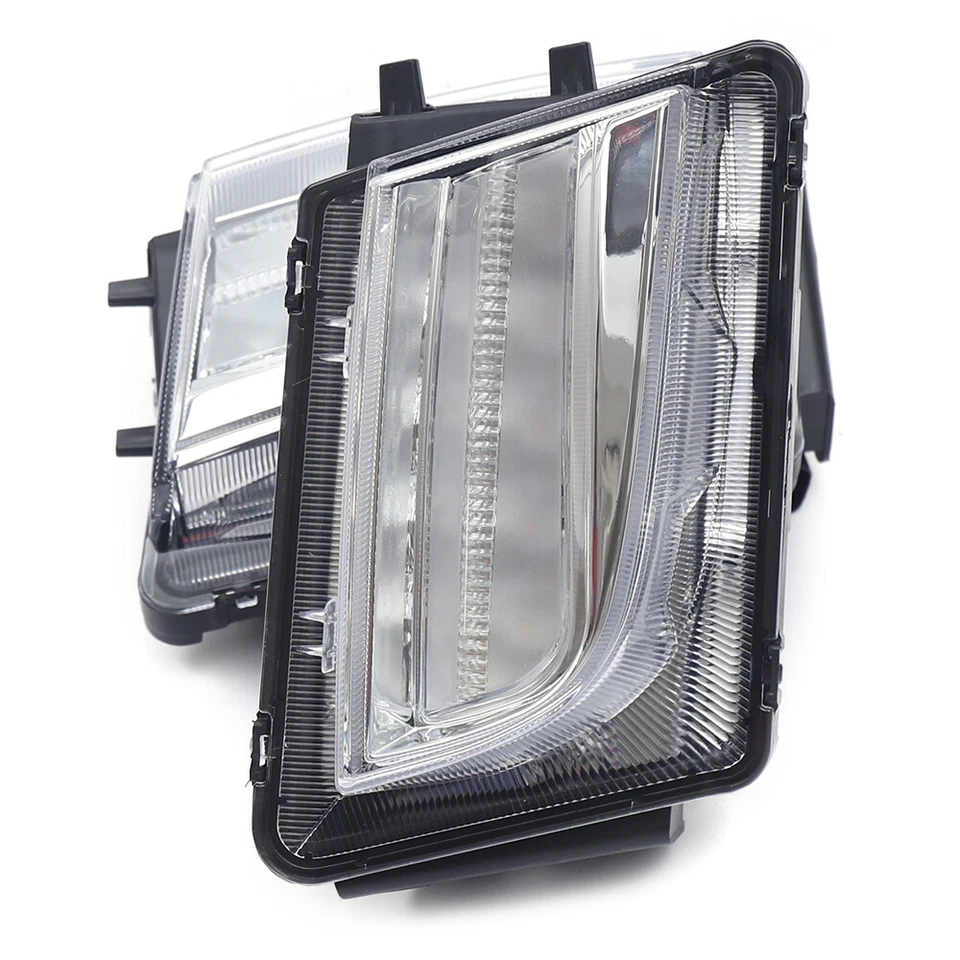 LED Fog Lights Bumper Daytime Running Lamps For Cadillac ATS 2013 2014 2015 2016 Foto 4 de 4