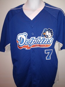 dolphins baseball jersey