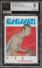 BVG 9 1971 TOPPS #75 TOM VAN ARSDALE PROGRESSIVE PROOF 