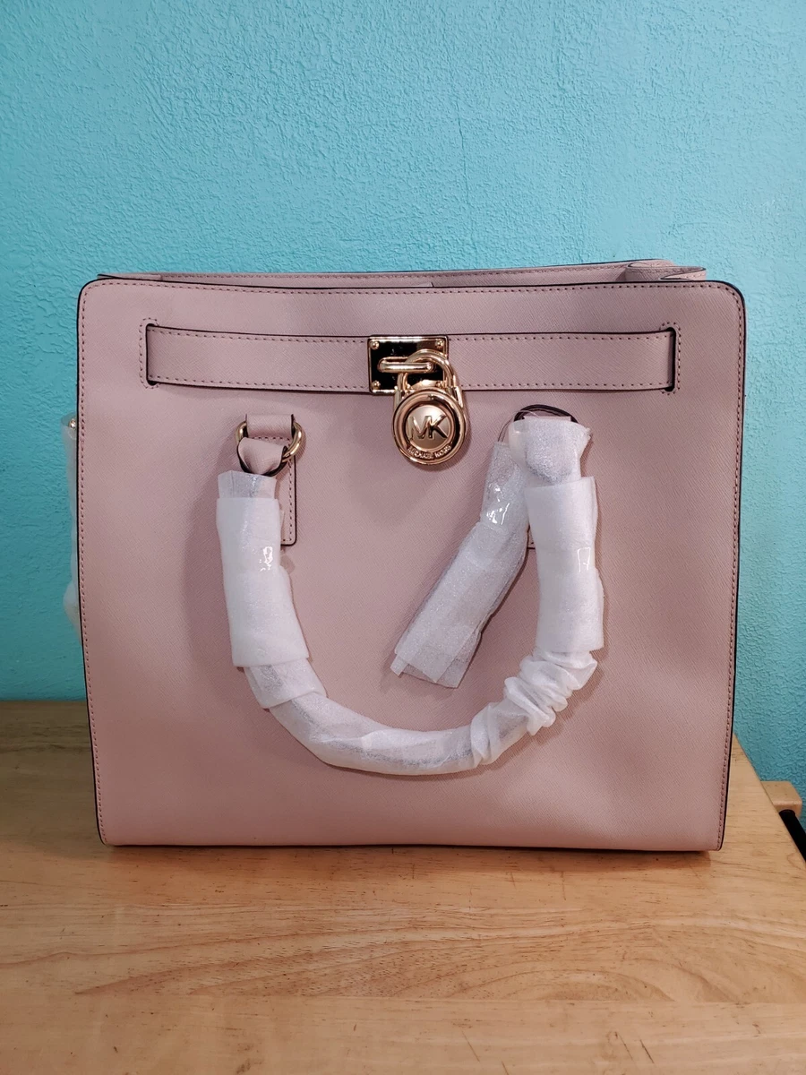 michael kors hamilton bag pink