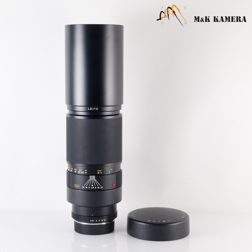 LEITZ Leica Telyt-R 350mm/F4.8 E77 Black Lens Yr.1983 LEITZ Leica Telyt-R 350mm/F4.8 E77 Black Lens Yr.1983