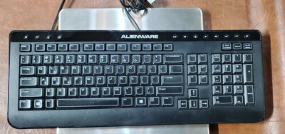 AlienWARE SK-8165 USB Gaming Keyboard TESTED works great