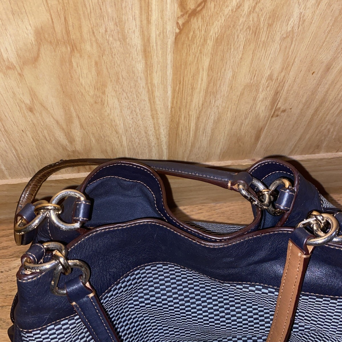 Coach F57540 Legacy Jacquard Lexy Shoulder Bag- Milk Bright