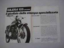 advertising Pubblicità 1973 MOTO GILERA 125 ARCORE